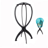 Portable Removable Collapsible Plastic Wig Stand,Wig Display Tool,Wig Rack